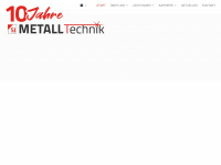 sj-metalltechnik.de Webseite Vorschau
