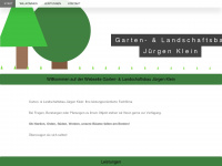 galabau-juergen-klein.de Webseite Vorschau
