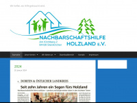 nbh-holzland.de Webseite Vorschau