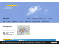 flugplatz-schoenhagen.aero Webseite Vorschau