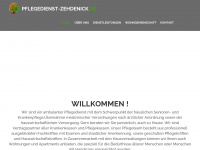 pflegedienst-zehdenick.de Webseite Vorschau