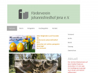 johannisfriedhof-jena.de Webseite Vorschau