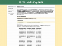 eichsfeld-cup.de Webseite Vorschau
