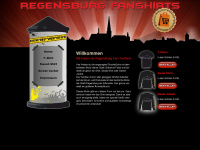 fanshirt-regensburg.de Webseite Vorschau