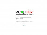 acquifer.net Webseite Vorschau