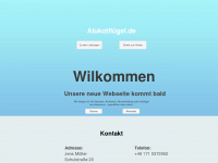 alukotflügel.de Webseite Vorschau