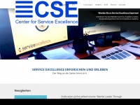 center-for-service-excellence.de Webseite Vorschau