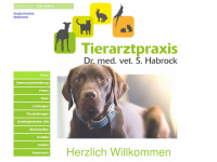 tierarztpraxis-habrock.de Webseite Vorschau