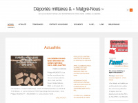 malgre-nous.eu Webseite Vorschau