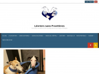 levriers-sans-frontieres.com Webseite Vorschau