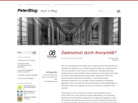 peternitsch.wordpress.com Webseite Vorschau