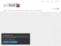 profoilshop.ch Webseite Vorschau