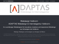 adaptas-webdesign.de Webseite Vorschau