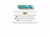 ozon.nu Webseite Vorschau