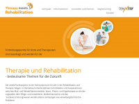 therapymeetsrehab.de Webseite Vorschau