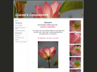 lyarea-lotuswelten.com Webseite Vorschau