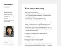 cheyenne-blog.de Webseite Vorschau
