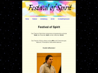 festivalofspirit.ch Webseite Vorschau