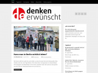 denken-erwuenscht.com Webseite Vorschau