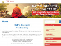 matrix-energetik.de Webseite Vorschau