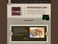teppichtiger.com Webseite Vorschau