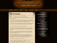 ägyptische-langohrigel.de Webseite Vorschau