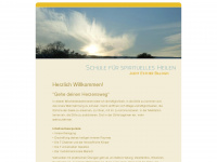 spirituelles-heilen.at Webseite Vorschau