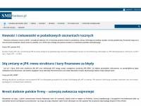 smebusiness.pl Webseite Vorschau