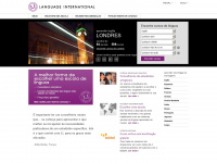 languageinternational.com.br Webseite Vorschau