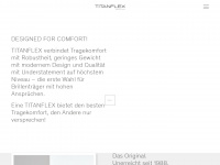 titanflex-eyewear.com Webseite Vorschau
