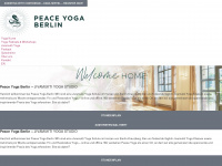 peaceyoga.de Webseite Vorschau