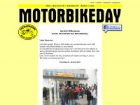 motorbikeday.de Webseite Vorschau