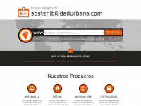 sostenibilidadurbana.com Webseite Vorschau