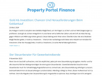 propertyportalfinance.com Webseite Vorschau