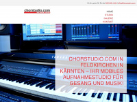 chorstudio.com Webseite Vorschau