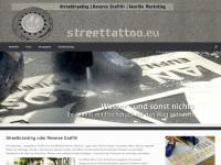 streettattoo.eu Webseite Vorschau