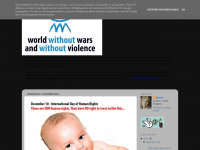 nowar-nonviolence-uk.blogspot.com Webseite Vorschau
