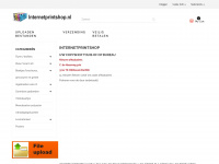 internetprintshop.nl Webseite Vorschau