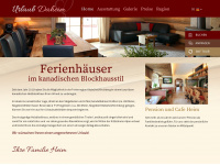 blockhaus-kitzalps.at Webseite Vorschau