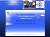 karnevalskomitee-blau-weiss-rheinbach.de Webseite Vorschau