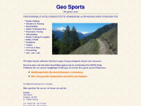 geo-sports.com Webseite Vorschau