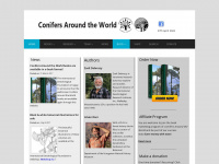conifersaroundtheworld.com Webseite Vorschau
