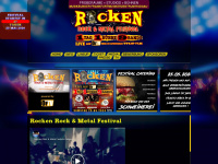 rockenfestival.de Webseite Vorschau