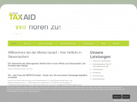 taxaid.at Webseite Vorschau