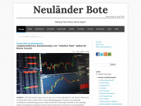 neulaender-bote.de Webseite Vorschau