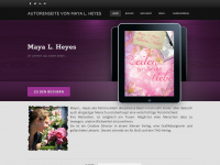 maya-heyes.de Webseite Vorschau
