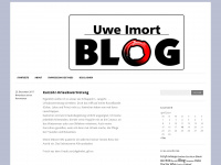 uweimortblog.wordpress.com Webseite Vorschau