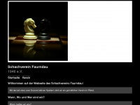 svfaurndau.schachvereine.de Webseite Vorschau
