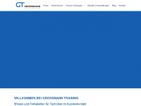 grossmann-training.de Webseite Vorschau