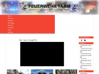 feuerwehr-tamm.de Webseite Vorschau